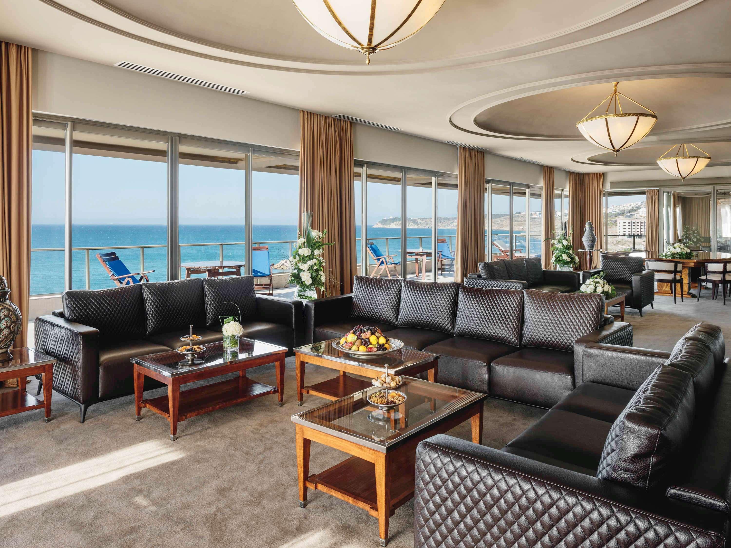 Moevenpick Hotel & Casino Malabata Tanger Exterior photo Club Lounge at the Hilton Tel Aviv