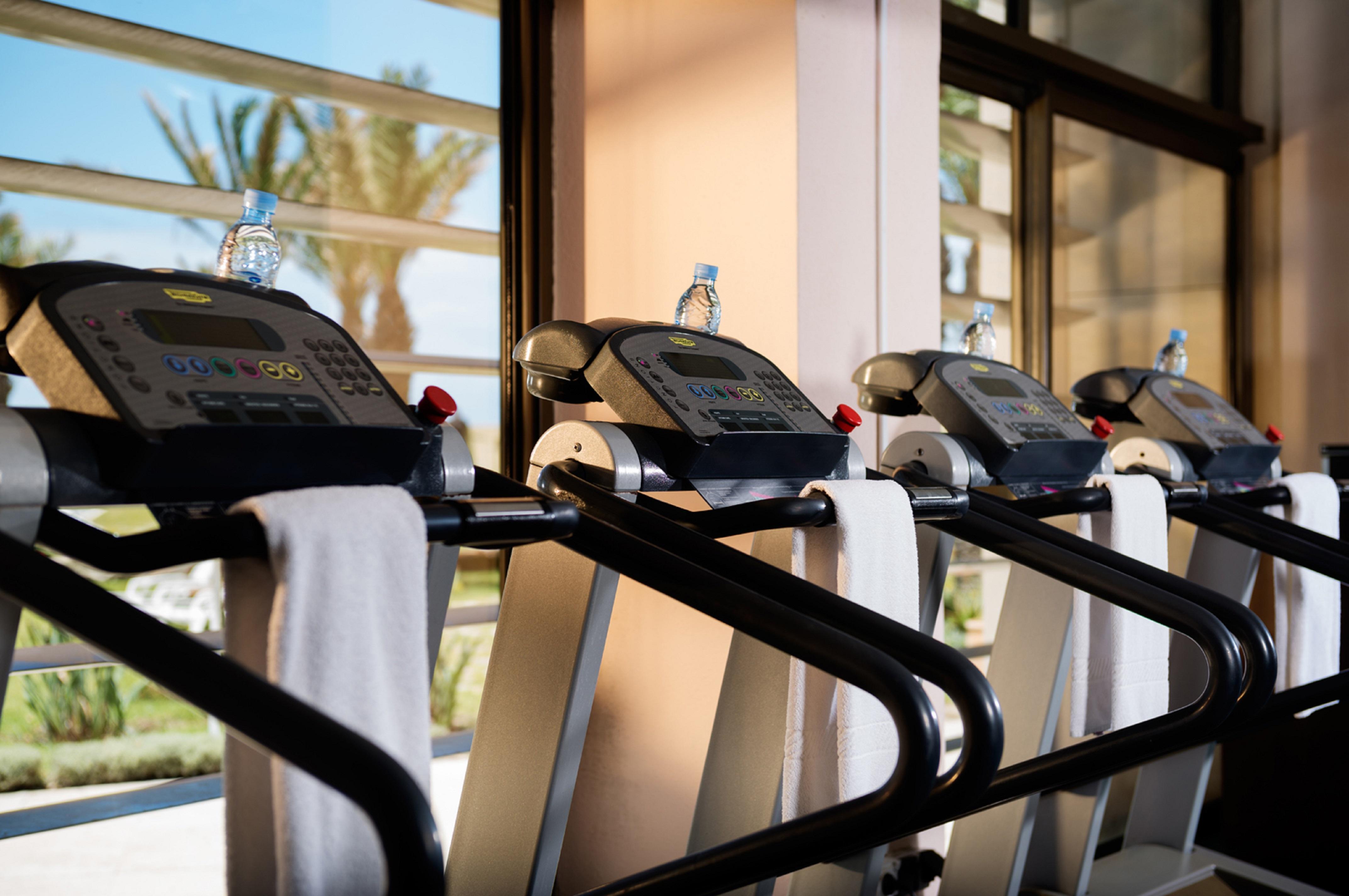 Moevenpick Hotel & Casino Malabata Tanger Exterior photo Treadmills at a gym